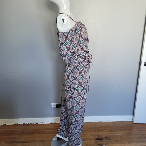 Molly Bracken Geometric Jumpsuit, VGUC, Size M - Picture 5 of 8